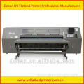 Docan UV flatbed and roll 2 roll printer UV2510 to print flat and roll to roll materials